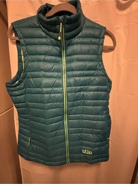 Stio Women’s Size M Lightweight Puffer Vest Turquoise